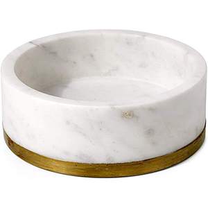 Vajilla Cuenco de mármol La mejor decoración de colores y materiales naturales Cuencos de inmersión Diseño de tamaños múltiples Ensaladera de frutas - Product Image 5