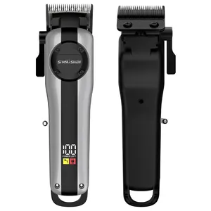 T3 מקצועי חשמלי אלחוטי נטענת USB מכונת גילוח גוזם וגוזם שיער לגברים