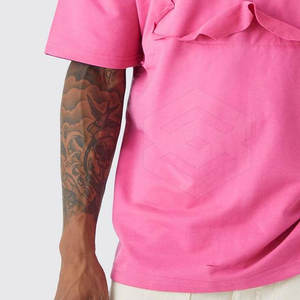 Camiseta Extra Grande de Poliéster/Algodón de Buena Calidad, Nuevo Diseño, Transpirable y Duradera - Product Image 6