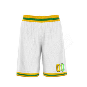 Maillot d'entraînement en polyester respirant et à séchage rapide, de haute qualité, conçu sur mesure, style short d'été, uniforme de basketball pour adultes, tailles plus. - Product Image 3