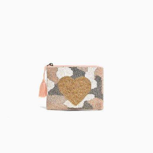 Porte-monnaie brodé avec des perles, broderie complexe, magnifique porte-monnaie brodé pour femmes et filles par MD HANDICRAFTS - Product Image 2