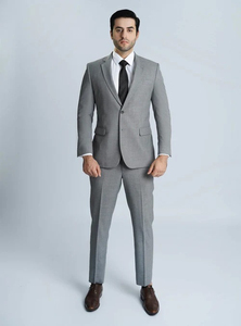 Traje de Hombre Impermeable de Alta Calidad, Traje de Negocios Personalizado para Novio, Hecho en Pakistán - Product Image 4