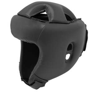 Protection de tête respirante en PU personnalisée à succès pour MMA, kickboxing, boxe, taekwondo avec protection des joues et du visage - Product Image 4