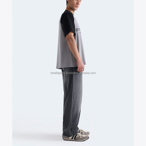 T-shirt pour homme 100% coton, logo personnalisé, manches courtes, impression numérique, vêtements décontractés écologiques, fabricant OEM, approvisionnement en gros, personnalisé - Product Image 6