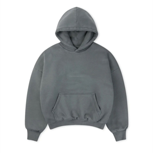 Sudaderas Personalizadas de Invierno para Hombre, de Poliéster/Algodón, Gruesas, Extra Grandes, de Felpa, 500GSM, Impresión 3D, Relieve, Tinte Liso - Product Image 4