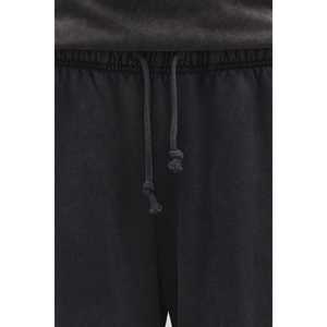 Pantalones Deportivos de Pierna Ancha con Bolsillos, Talla Grande, Cintura Alta, para Invierno, de Tela de Poliéster Estampada, Tejido Plano - Product Image 4