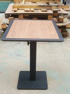 Allwetter Bistro Restaurant Möbel Outdoor Langlebige Sinter stein Hotel möbel Dunkelgrau Coffee Cafe Tisch Arbeits platte - Product Image 6