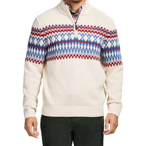 Suéter de Punto para Mujer, Diseño Geométrico, Estilo Casual Otoñal, Logotipo Frontal Personalizado, Color y Logotipo Personalizables, Alta Calidad - Product Image 5