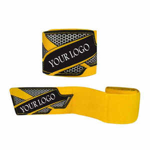 Logo personnalisé enveloppes de mains de boxe Muay Thai équipement Kickboxing mains de boxe enveloppes élastiques vente en gros pas cher - Product Image 1