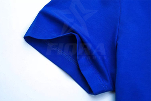 Mezcla de poliéster/algodón, camiseta en blanco para hombre, lisa, informal, de gran tamaño, de talla grande, ecológica, transpirable, de secado rápido, con logotipo personalizado en la parte delantera - Product Image 6