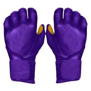 Guantes de Bateo Universales de Piel de Oveja y Cuero PU para Béisbol y Sóftbol para Jóvenes Adultos y Niños, Guantes de Entrenamiento - Product Image 1