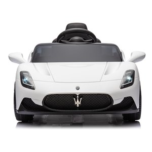 Voiture électrique télécommandée MASERATI blanche 1124 B MC20 12V, taille 105x65,5cm - Product Image 3