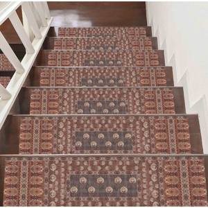 Alfombra Marrón con Estampado Navajo - Lavable a Máquina, Diseño Boho Moderno, Alfombra de Pasillo - Product Image 4