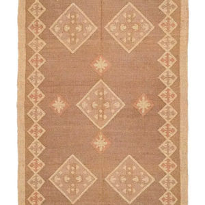 Alfombra Kilim de yute de lana anudada a mano, alfombra geométrica Bohemia para decoración del hogar y del Hotel a precio de fábrica - Product Image 1