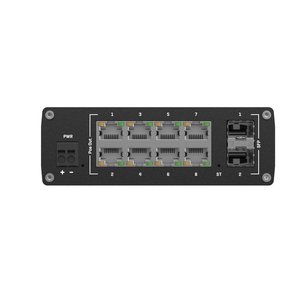 สวิตช์ Teltonika TSW202, 8 พอร์ต RJ45 1000Mb/s, 2 พอร์ต SFP, ช่องจ่ายไฟ DC แบบ 2 พิน, สวิตช์แบบ L2 Managed - Product Image 4