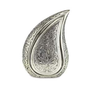 ฉีกวางเถ้ากระดูกโกศในโทนสีทองและสีน้ำตาลคู่ที่สมบูรณ์แบบสำหรับการจัดเก็บขี้เถ้าหรูหรา - Product Image 3