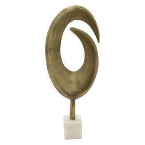 Elegante Escultura Abstracta de Aluminio que Realza los Espacios con Inspiración Artística Moderna y un Atractivo Decorativo - Product Image 5