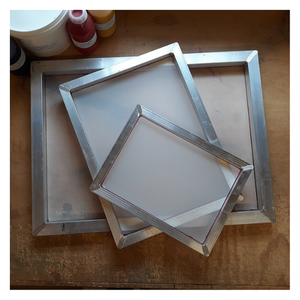 เฟรมอลูมิเนียมสี่เหลี่ยมที่กำหนดเองสำหรับตาข่ายพิมพ์หน้าจอมีให้เลือกทุกขนาด - Product Image 1