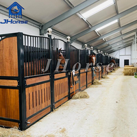 Portes d'équipement de cheval en bambou robustes box pour chevaux de haute qualité