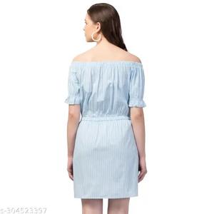 Robe courte en coton indien fait à la main pour les femmes écologique taille naturelle élégante tenue de fête décontractée été cadeau de mariée - Product Image 2