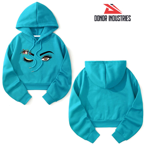 100% algodón sólido otoño hombres Puff Impresión logotipo personalizado peso pesado pulóver sudaderas con capucha - Product Image 3