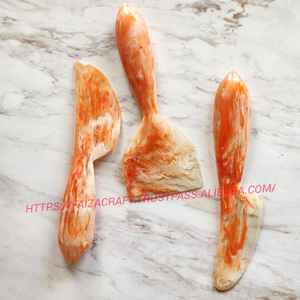 Juego de Queso de Resina, Increíble Resina Brillante, Hoja Plana con Mango, Diseño Elegante, Aspecto Perfecto de Queso para Utensilios de Cocina - Product Image 3