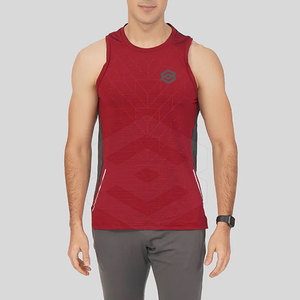 2025 nueva llegada hombres camiseta sin mangas de color personalizado camiseta sin mangas de secado rápido al por mayor hombres camiseta sin mangas para la venta - Product Image 5