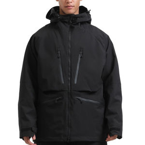 Vestes de ski à capuche pour hommes de qualité supérieure, imperméables, chaudes, pour le snowboard, pour adultes. - Product Image 1