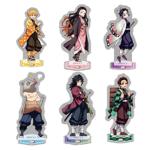 Figura Decorativa de Acrílico de Demon Slayer, Envío Aleatorio, Figura de Anime, Adorno Decorativo Unisex, 12+ Años, Juguete de Dibujos Animados Japoneses - Product Image 1