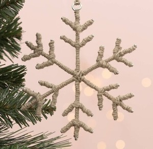 <b>Best</b> Sale Metal Snowflakes Design Christmas Tree Ornaments For Christmas Decor in Low Price - Product Image 4
