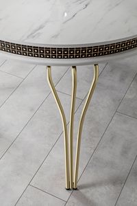 Nắng Mô Hình Thiết Kế Hiện Đại Sắt Bàn Ăn Đặt Phong Cách Kim Loại Ghế 6 Chỗ Ngồi Căn Hộ Nhà Khách Sạn Sử Dụng Gỗ Phòng Khách - Product Image 4