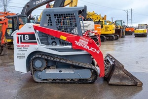 รถตักล้อยาง Takeuchi TL8 แบบตีนตะขาบ 2 สปีด ระบบไฮโฟลว์ - Product Image 5