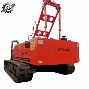รถเครนไฮดรอลิกแบบตีนตะขาบ Hitachi KH180-3 มือสอง ขนาด 50 ตัน บูมแบบ Lattice ยาว 58 เมตร ของแท้จากญี่ปุ่น ชั่วโมงการทำงานต่ำ ได้รับการรับรองมาตรฐาน CE - Product Image 1