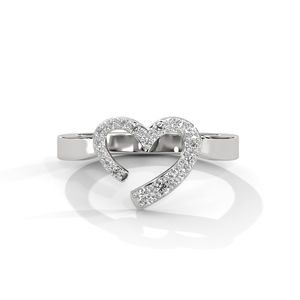 Bague en argent 925 de qualité supérieure avec diamants étincelants de laboratoire-Bijoux élégants et durables - Product Image 1