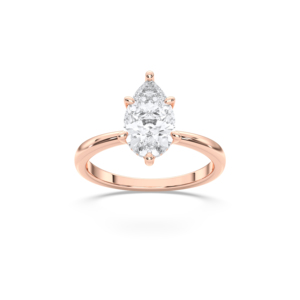 Anillo de Compromiso de Lujo con Diamante Creado en Laboratorio de 2.00 Quilates, Corte Brillante, Tipo F, Engaste de 6 Puntas, Solitario para Mujer, Oro Sólido de Ley - Product Image 4