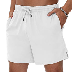 Short vierge pour hommes Logo personnalisé Polyester Gym Mesh Sports Athlétique Running Fitness Beach Basketball Jogger Short ample pour hommes - Product Image 1