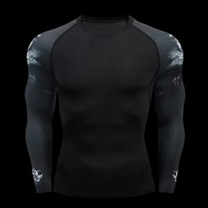 Men's Compression Gym Wear <b>Swim</b> <b>T</b> <b>Shirt</b> Wholesale Men Gym Wear Slim Fit Rash Guard Compression <b>T</b> <b>Shirt</b> - Product Image 1