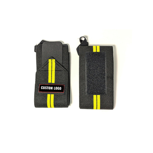 Muñequeras de neopreno personalizables para levantamiento de pesas y entrenamientos de gimnasio con tamaño y logotipo cómodos - Product Image 1