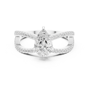 Bague en or lourd 14 carats Collection mariée - Product Image 4