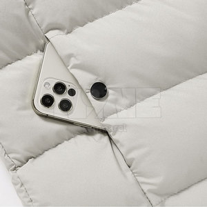 แจ็คเก็ตบับเบิ้ลผู้ชายสั่งทำพิเศษขายดีรุ่นใหม่ล่าสุด กันลม ผลิตจากไนลอนและโพลีเอสเตอร์ - Product Image 4