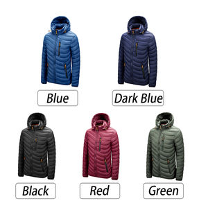 Veste matelassée chauffante personnalisée en nylon respirant pour homme, modèle 2026, vente en gros - Product Image 5