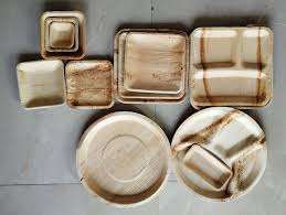 Platos de cena de hoja de areca natural: platos duraderos, a prueba de fugas y resistentes al calor, ideales para bufés y eventos ecológicos - Product Image 3