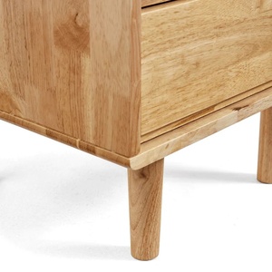 The Charm Nightstand Made teak Wood In Natural Finish High Quality Material For Bedroom indoor Furniture - Product Image 5