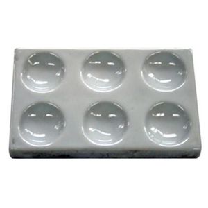 แผ่นพอร์ซเลนสำหรับจุ่มตัวอย่างในไมโครเพลทแบบ 6 หลุม - Product Image 1