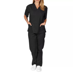 Traje de uniforme médico con logotipo personalizado para mujeres y hombres Uniforme de enfermería Uniforme de hospital Uniformes de enfermera - Product Image 4
