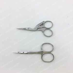 Tijeras de manicura para diestros de primera calidad, acero inoxidable recto para belleza, tijeras de manicura rectas versátiles, belleza elegante - Product Image 6