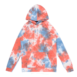 Nouveau style OEM Pull-over Basiques élégants en coton mélangé Mode décontractée Avec couleurs personnalisées Taille et logo Tie Dye Sweat-shirts pour hommes - Product Image 1