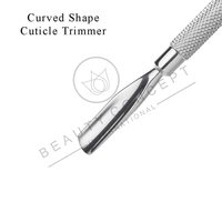 Outil de soin des cuticules avancé, pousse-cuticules et nettoyeur de précision à profil mince pour une préparation précise et des finitions professionnelles
