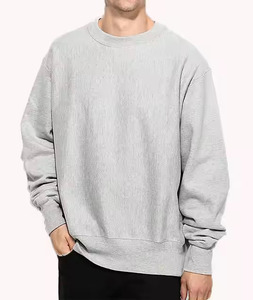 Sweats à capuche pour homme 100% coton New Reverse Weave Crew Neck Sweatshirt meilleur design de haute qualité - Product Image 3
