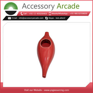 Nueva llegada de calidad superior de cerámica pintada a mano Neti Pot Proveedor indio Precio al por mayor para la meditación Suministro de salud - Product Image 2